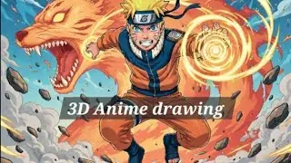 Naruto 3d art