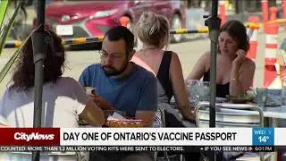 Day One of Ontario's vaccine passport