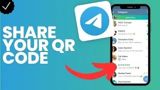 How to share your QR code from Telegram?