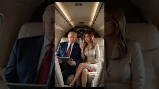 Sky High Focus &ndash; Trump Works While Melania Relaxes#melaniatrump #love#shortvideo
