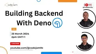 Building Backend with Deno