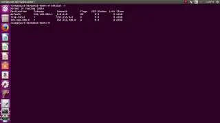 find your ip address and getway in ubuntu