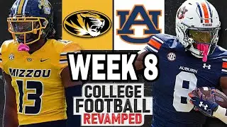 Missouri at Auburn - Week 8 Simulation (2025 Rosters for NCAA 14)