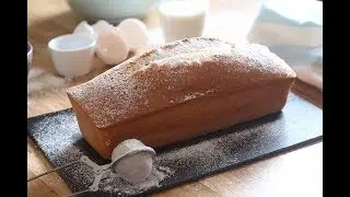 Cake type Quatre quart  avec 2 cuill&egrave;res d'huile seulement !  كيك رطب بملعقتين من الزيت فقط !