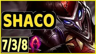 SHACO VS WARWICK - 7/3/8 KDA JUNGLE GAMEPLAY