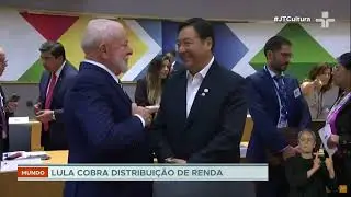 Em Bruxelas, Lula critica dinheiro gasto na Guerra da Ucrânia em detrimento dos países pobres