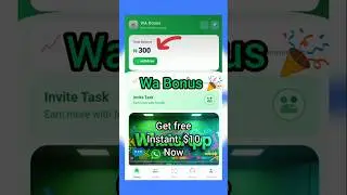 Wa Bonus 🎉 : Whatsapp New Scan Earning App🙀 | whatsapp link app