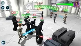 SWGOH Арена - Рекс лидер (Mihey vs MikeyBlueEyez)
