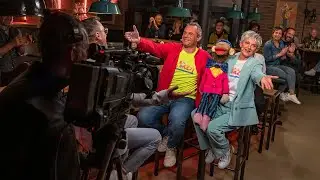 Zirkusäffchen Bobby mit Verena und Robert zu Gast bei TOMS KELLERSHOW Rai Südtirol