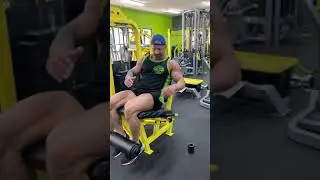 Leg Extension tempo drop 3 sec contraction