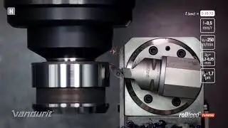 Vandurit ROLLFEED&reg; Turning  - Messe-Werkst&uuml;ck