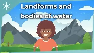 Landforms and bodies of water