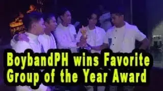 BoybandPH wins Favorite Group of the Year at the 2017 Rawr Awards