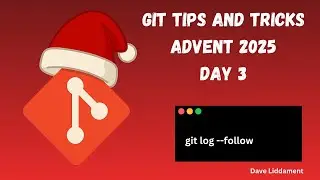Git Tips and Tricks. Day 3: git log --follow