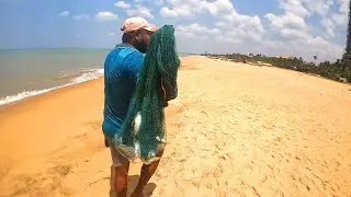 Amazing Cast Net Fishing In Sea I Catching Big Fish In Cast Net