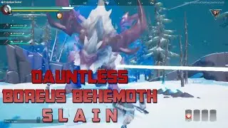 Dauntless - Boreus Slain! Threat Level 6 Boreus Hunt!