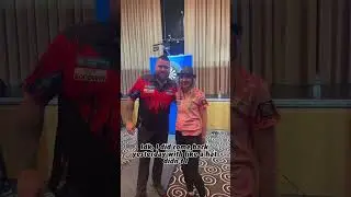 Fast Food Lover Gezzy 🍟😋 #pdc #darts #dartschallenge #fallonsherrock #gerwynprice
