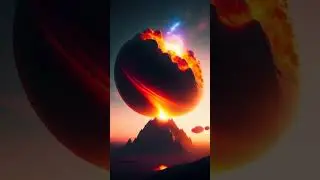 I asked the AI how the world will be destroyed😮🤖#ytshorts #edit #ai #earth #short