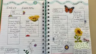 Daily Journal🩷My Personal Design #dailyplanner #journaling #dailyjournal 