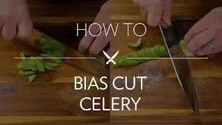 Bias Cutting Celery