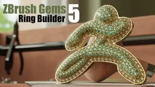 ZBrush Gem setting with Ring Builder 5 (tutorial)