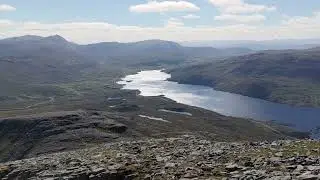 Spidean Coinich (Quinag) - summit 360 panorama
