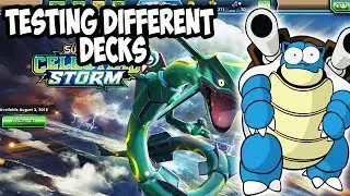 First PTCGO Stream In a Year! Testing Expanded Zygarde GX & Archie Blastoise!