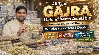 Gajra Making Items Available Beads, Pearls & Crystals Moti Collection Amir motiwala