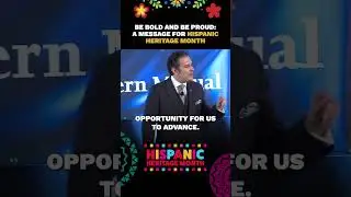 Be Bold and be Proud: A Message for Hispanic Heritage Month! #Shorts
