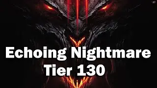 Diablo 3 - S27 - Echoing Nightmare - Tier 130 - Monk Wave of Light build