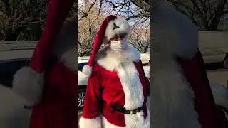 live: Where does Santa Live and post code? north polar   hohoho  现场釆访：圣诞老人住址和邮编号码？ 北极 HOH OHO #short
