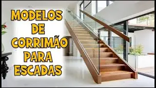 MODELOS DE CORRIM&Atilde;O PARA ESCADAS DE CASAS MODERNAS