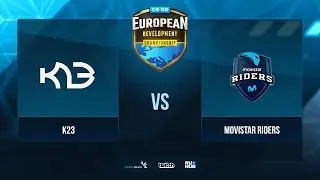 K23 vs Movistar Riders - EDC Season 1 - map2 - de_mirage [Sleepsomewhile & Gromjkeee]