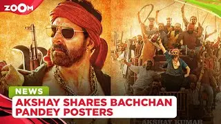 Akshay Kumar announces Bachchan Pandey release date & shares film's posters