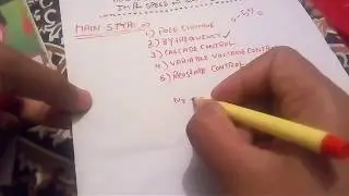 How to control the speed of three phase Induction motor  #Electrical #topic#