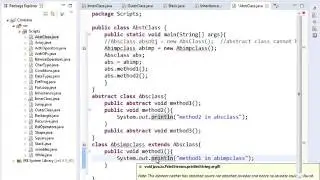 lrnsm: Java abstract class, Interface and Exception Handling
