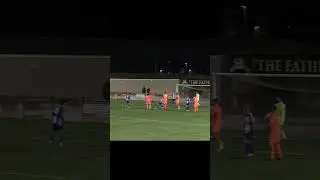 Non League Player Takes Shot Full on in the Face! #shorts