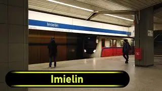 Metro Station Imielin - Warsaw 🇵🇱 - Walkthrough 🚶