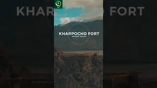Majestic Kharpocho Fort: A Timeless Jewel of Skardu in 4K | #viral #shorts