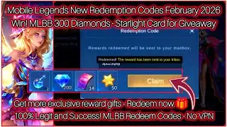 Mobile Legends Redeem Code February 6, 2026 - MLBB Diamonds Redeem Codes + MLBB x KOF events 2026