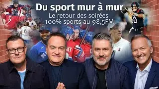 Soir&eacute;es 100% sport : Le grand retour au 98.5FM