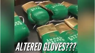 NEW TYSON FURY GLOVE ROW ERUPTS, DEONTAY WILDER TEAM FILM &lsquo;USED&rsquo; PAFFENS #FuryWilder3 #gloves