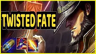 TWISTED FATE VS ORIANNA MID GAMEPLAY