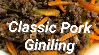 CLASSIC PORK GINILING | Tricio's Lutong Bahay