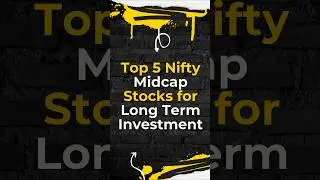Top 5 Nifty Midcap Stocks for Long Term Investment | Best Midcap Stocks 2025