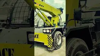 न्यू ग्रोव मशीन स्माल क्रेन वोल्वो के साथ  new grove machine small crane with volvo  #shorts #shorts