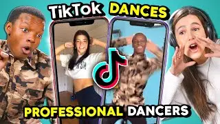 Professional Dancers React To And Try TikTok Dances (Renegade, I Been Tik Tokin', Vibez)