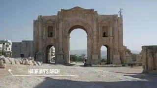 Jerash, Jordan in 4K || Jordan Travel Vlog