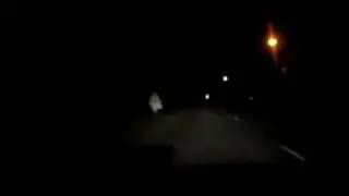 Roadside ghost video caught on film