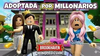 ADOPTADA POR MILLONARIOS🤑Brookhaven Roblox Mini Pelicula(Historias en español)Las aventuras de Mandy